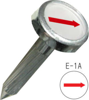 キャッツアイピン 電力用 片矢→E-1A